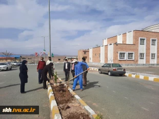 آیین کاشت 430 اصله نهال در هفته گرامیداشت منابع طبیعی و روز درختکاری در آموزشکده های استان خراسان جنوبی 5