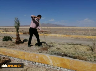 آیین کاشت 430 اصله نهال در هفته گرامیداشت منابع طبیعی و روز درختکاری در آموزشکده های استان خراسان جنوبی 11