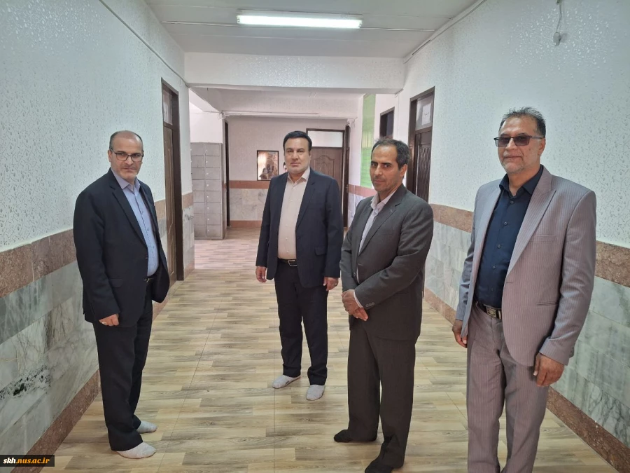 بازدید مدیران محترم دفتر مرکزی حراست دانشگاه ملی  مهارت به همراه ریاست محترم دانشگاه ملی مهارت استان خراسان جنوبی 5