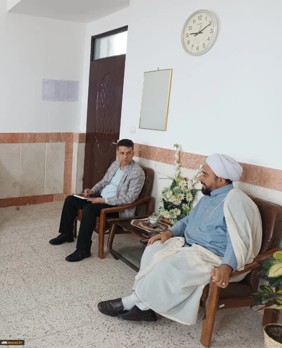 نشست صمیمانه دفتر نهاد رهبری با سرپرست دانشگاه ملی مهارت استان  4