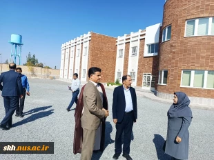 بازدید جناب آقای دکتر منصوری نسب رئیس محترم نظارت،ارزیابی و تضمین کیفیت دانشگاه ملی مهارت از آموزشکده پسران بیرجند 2