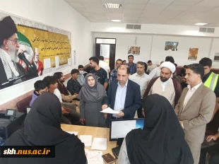 بازدید جناب آقای دکتر منصوری نسب رئیس محترم نظارت،ارزیابی و تضمین کیفیت دانشگاه ملی مهارت از آموزشکده پسران بیرجند 7