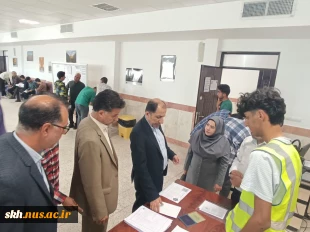 بازدید جناب آقای دکتر منصوری نسب رئیس محترم نظارت،ارزیابی و تضمین کیفیت دانشگاه ملی مهارت از آموزشکده پسران بیرجند 8