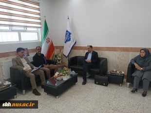 بازدید جناب آقای دکتر منصوری نسب رئیس محترم نظارت،ارزیابی و تضمین کیفیت دانشگاه ملی مهارت از آموزشکده پسران بیرجند 10